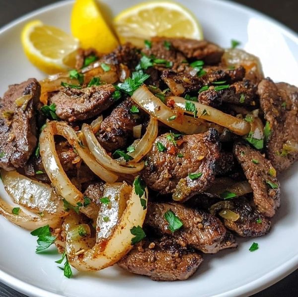 Rognons sautés a l'ail